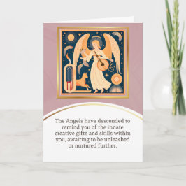 angel message egypt happy birthday kort