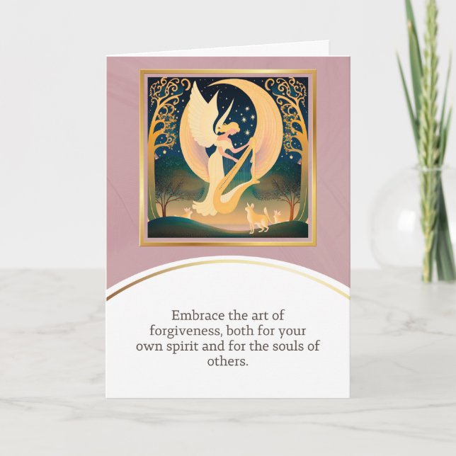 angel message egypt  happy birthday kort (Framsida)