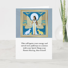 angel message egypt  happy birthday kort