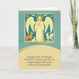 angel message happy birthday kort