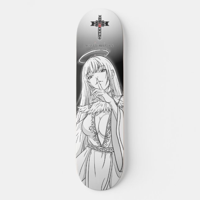 Angel Mini Skateboard Bräda 18,5 Cm (Framsida)