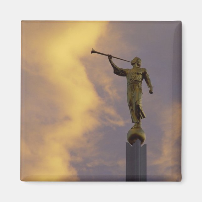 Angel Moroni Magnet (Framsidan)