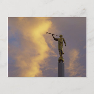 Angel Moroni Postcard Vykort