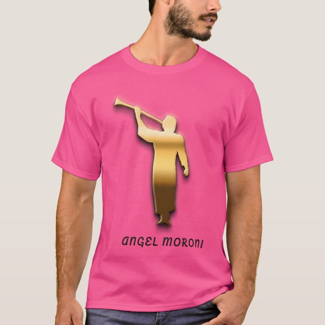 Angel Moroni T Shirt (Framsida)