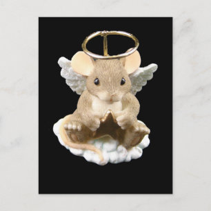 Angel Mouse Vykort