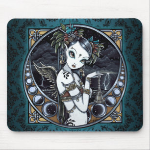 Ängel Mousepad "för Melita" Goth stam- Musmatta