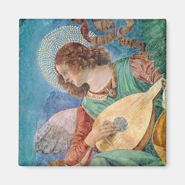 Angel Musician Magnet (Framsidan)