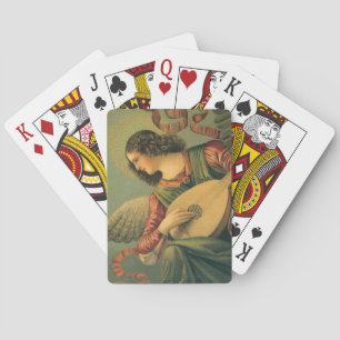 Angel Musician, Melozzo da Forli, Renaissance Art Casinokort