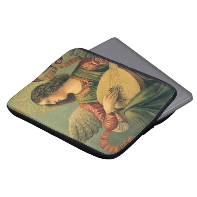 Angel Musician, Melozzo da Forli, Renaissance Art Laptop Sleeve (Framsida topp)