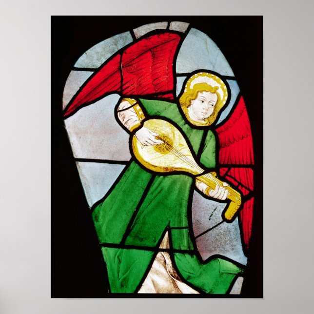 Angel Musician Poster (Framsidan)