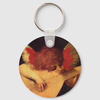 Angel Musician, Rosso Fiorentino Christian Nyckelring