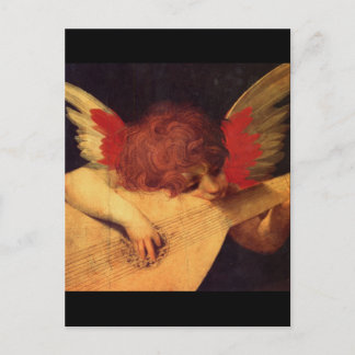 Angel Musician, Rosso Fiorentino Christian Vykort