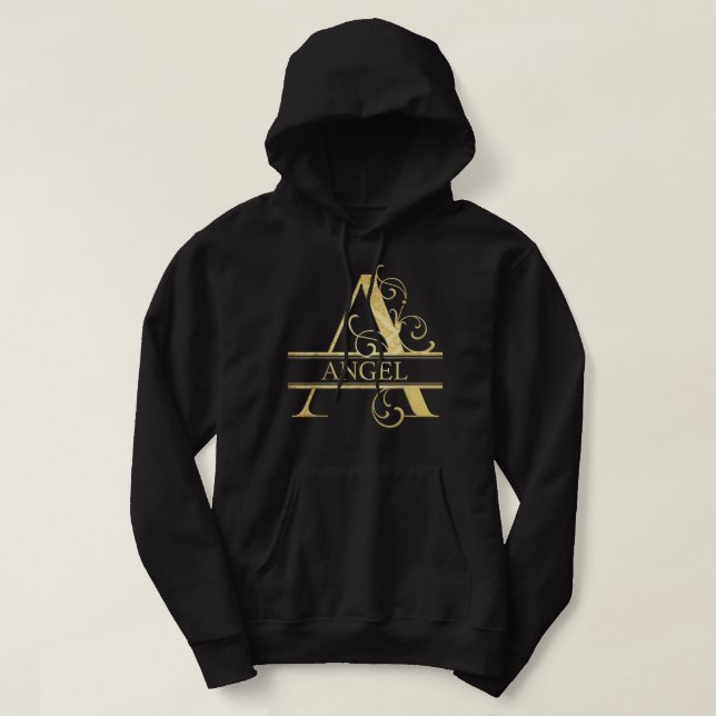 Angel Namn T-Shirt Copy Hoodie (Design framsida)