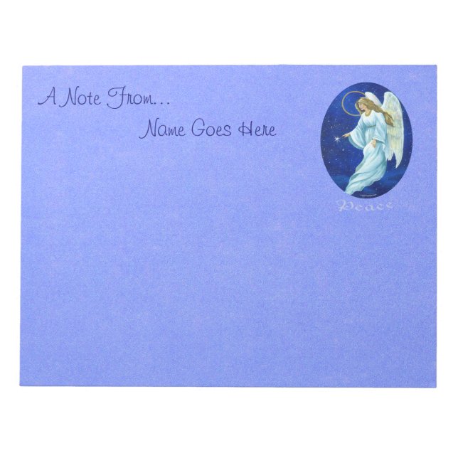 Angel Nocturne Anteckningsblock (Framsida)