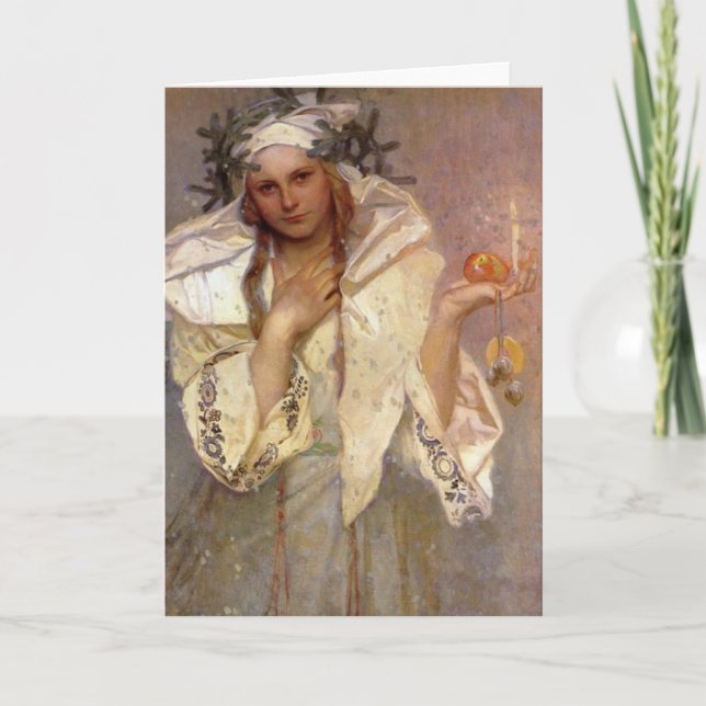 Angel Noel en Amerique Helgkort (Framsida)