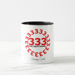 Angel Number 333 - Balance & Divine Guidance Mugg