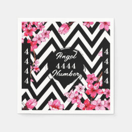 Angel Numberr "4444" Pappersservett
