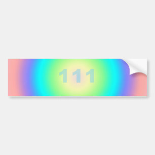 Angel Numbers 111 - Manifestation Bildekal