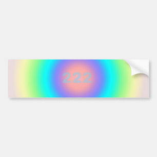 Angel Numbers 222 - Balans och harmoni Bildekal