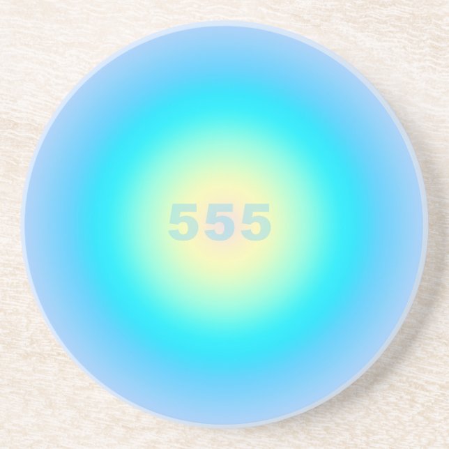 Angel Numbers 555 - Nya början Underlägg (Framsidan)