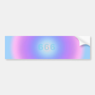 Angel Numbers 666 - Self-realisation Bildekal