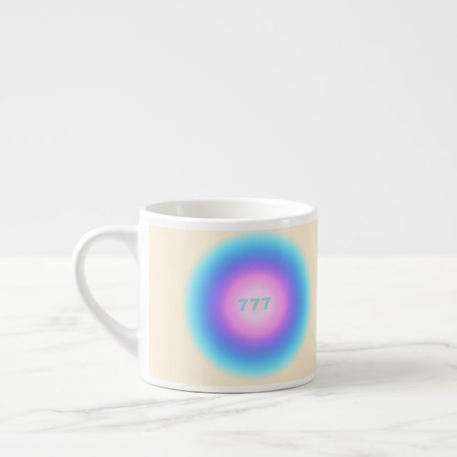 Angel Numbers 777 - Bra Fortune Espressomugg (Vänster)