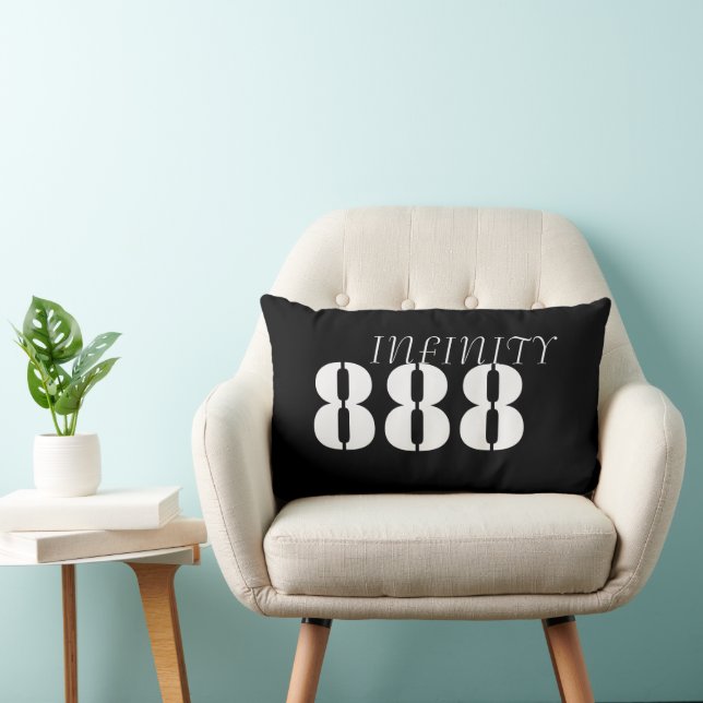 Angel Numbers Lumbarkudde (Stol)