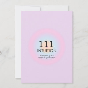 Angel Numbers Numerology 111 Intuition   Inbjudningar