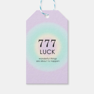 Angel Numbers Numerology 777 Tur   Presentetikett