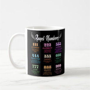 Angel Numbers Trend Quote Kaffemugg