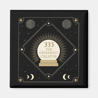 Angel nummer 333 Expansivt kero-magnet Magnet