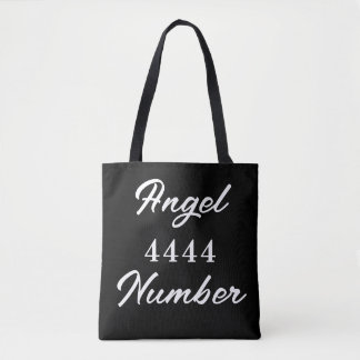 Angel nummer "4444" T-Shirt Tygkasse