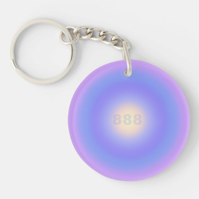 Angel nummer 888 Balance - Angel Numbers Gradient (Framsidan)