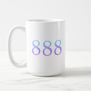 Angel nummer 888 - Balans Kaffemugg