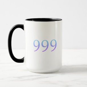 Angel nummer 999 mugg