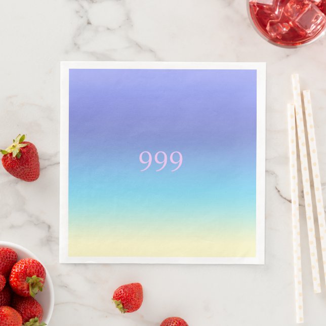 Angel nummer 999 pappersservett (Insitu)