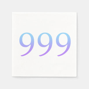 Angel nummer 999 pappersservett
