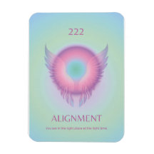 Angel Nummer Aura Magnet 222-justering