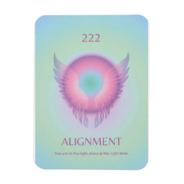 Angel Nummer Aura Magnet 222-justering