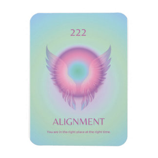 Angel Nummer Aura Magnet 222-justering