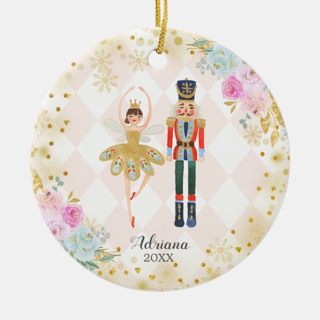 Angel Nutcracker och Leksak Soldier ornament Girl (Framsidan)