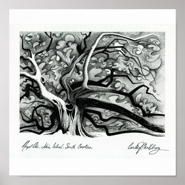 Angel Oak Poster (Framsidan)