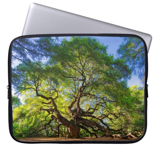 Angel Oak Träd Laptop Fodral (Framsidan)