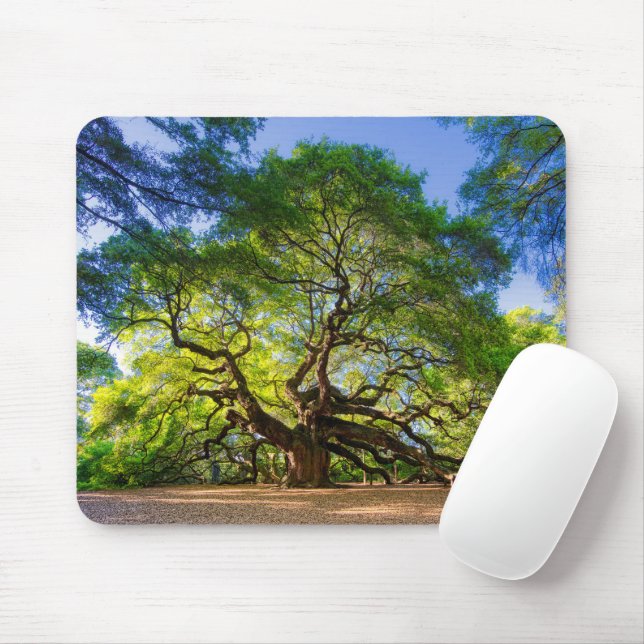 Angel Oak Träd Musmatta (Med mus)