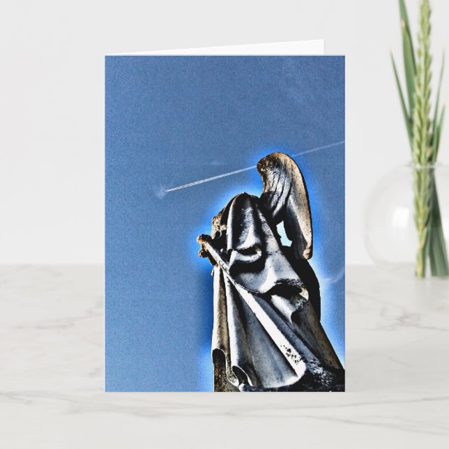 Angel och Contrail Kort (Framsida)