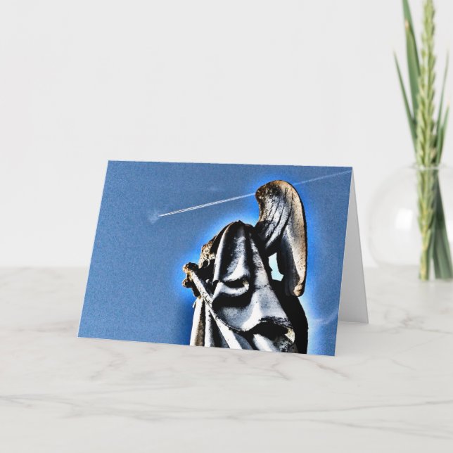 Angel och Contrail Kort (Framsida)