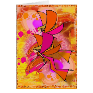 Ängel och delfin soliga Dayz Hälsningskort