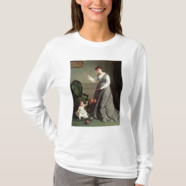"Ängel och djävulen" eller "leka Diabolo T-shirt (Framsida)