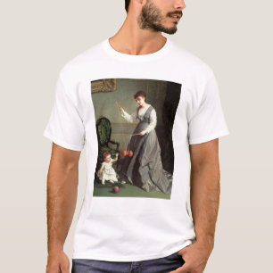 "Ängel och djävulen" eller "leka Diabolo Tee Shirt