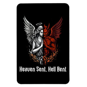 Angel och Djävulen halv himlen Sent helvetet Bent Magnet